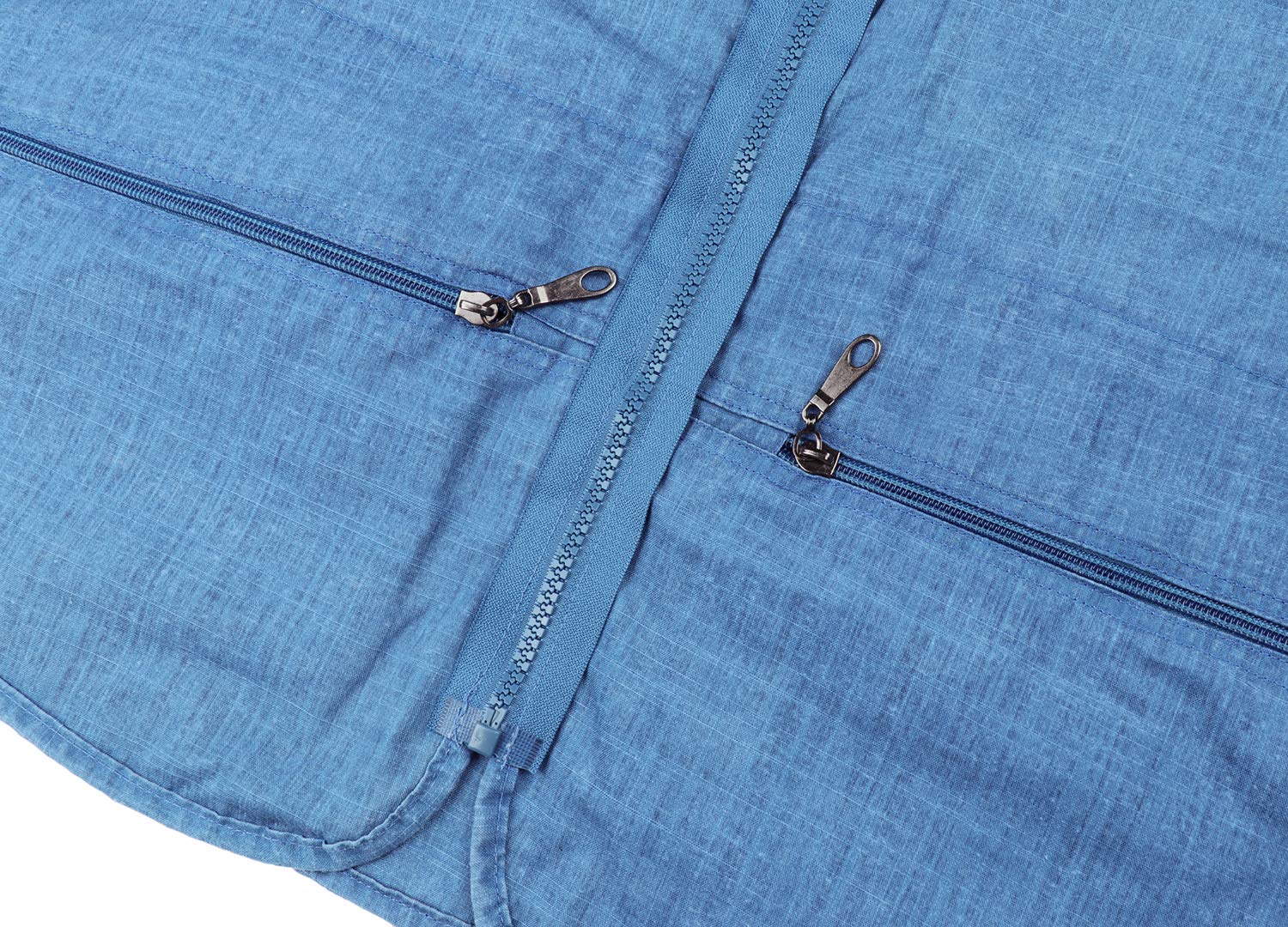 Gilet da Pesca da Uomo con 16 Tasche Veste Leggero Traspirante Panciotto ad Asciugatura Rapida per la Fotografia di Pesca in Campeggio Camping