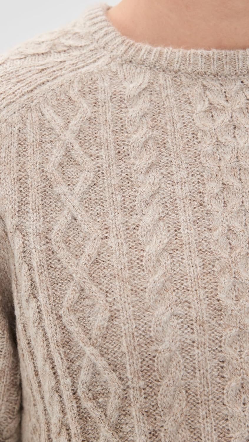 RHYTHM Men's Mohair Fishermans Knit - Image 6