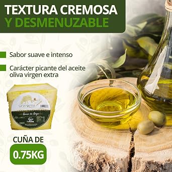 LA ALDEA CHEESES | Artisan Sheep Cheese Cured in Olive Oil 1.65 lbs | Cured Cheese in Olive | Gourmet Cheese Basket Gift | Lot of Sheep Cheese | Perfect for Gourmet Cheese Gift