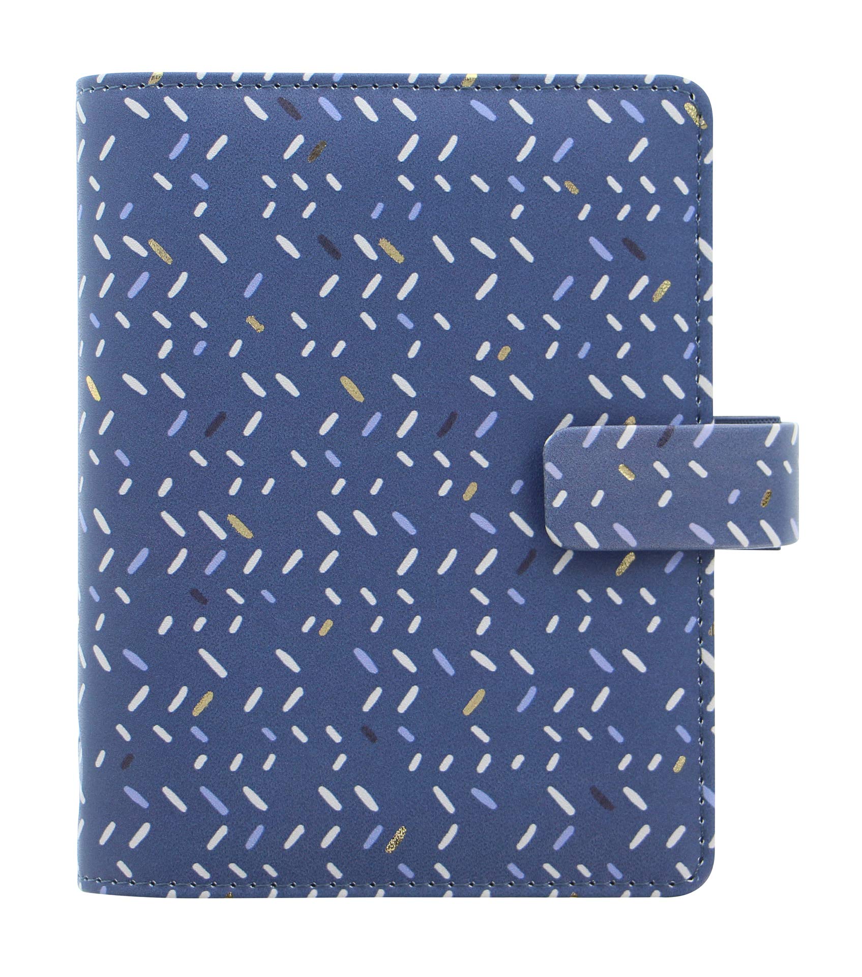 Filofax - Agenda ad anelli Indigo Frost, Blu