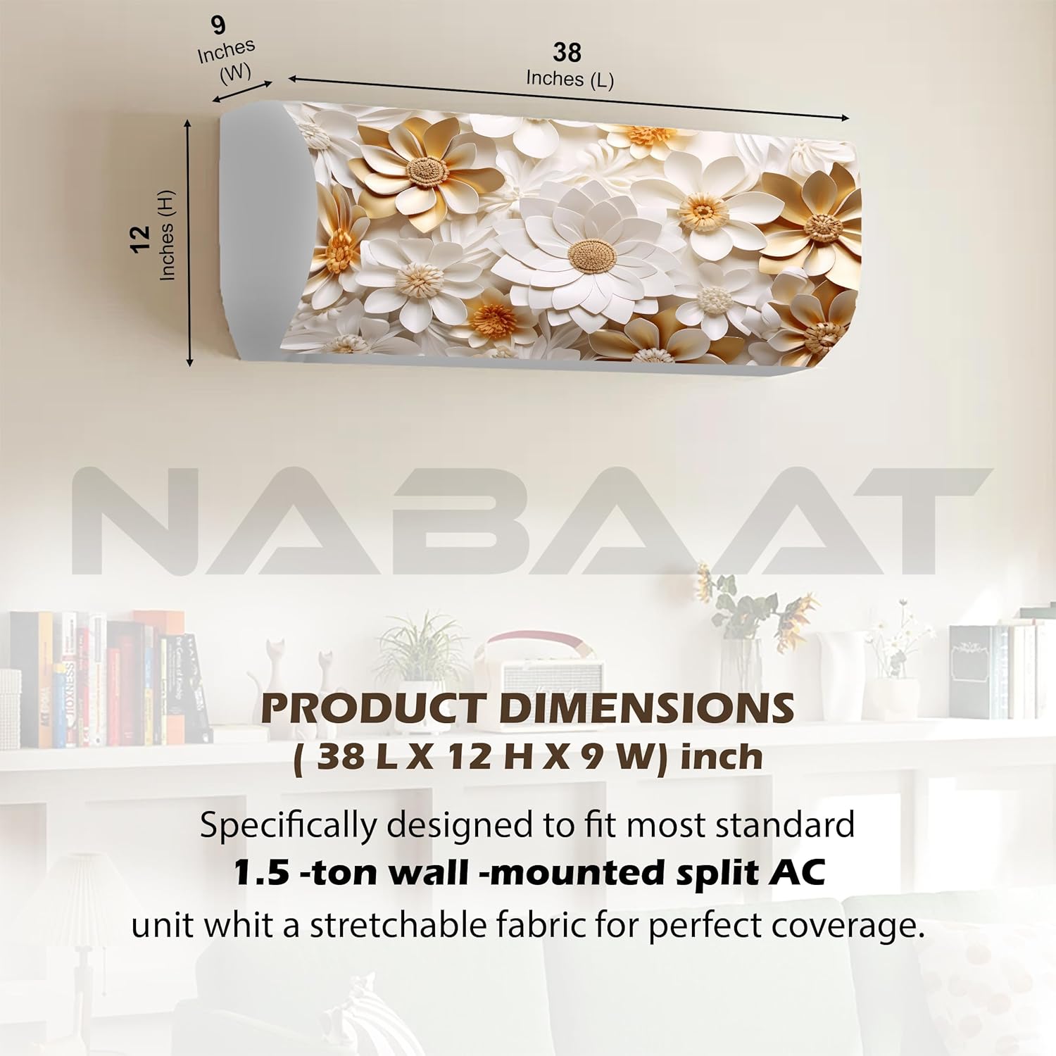 Diwali Offer Buy Now Nabaat Ac Cover For Split 1.5 Ton Indoor Printed Air 1 Diwali Offer Buy Now Nabaat Ac Cover For Split 1.5 Ton Indoor Printed Air
