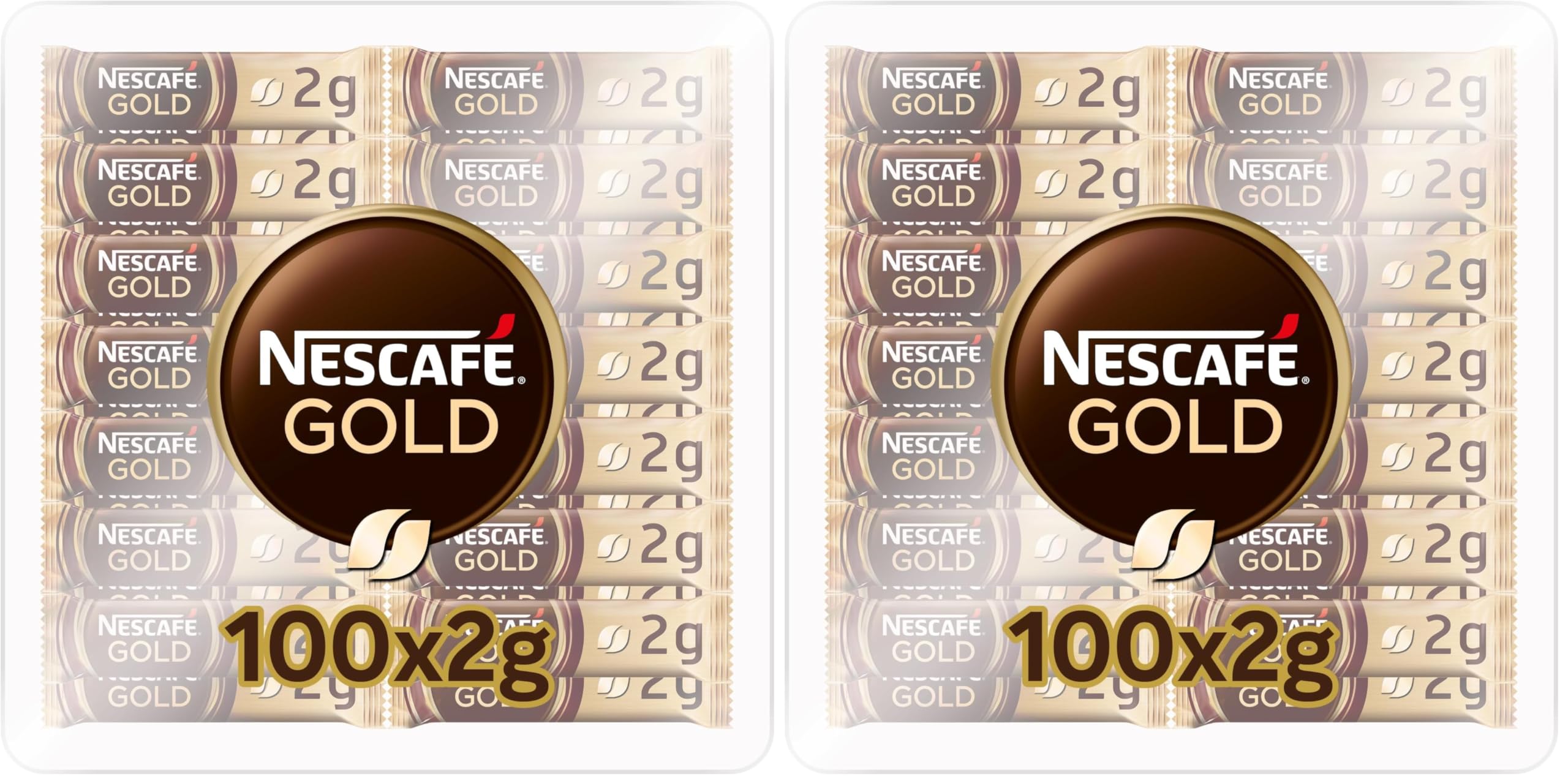 NESCAFÉ GOLD (100x2g) x 10 (2 paketi)