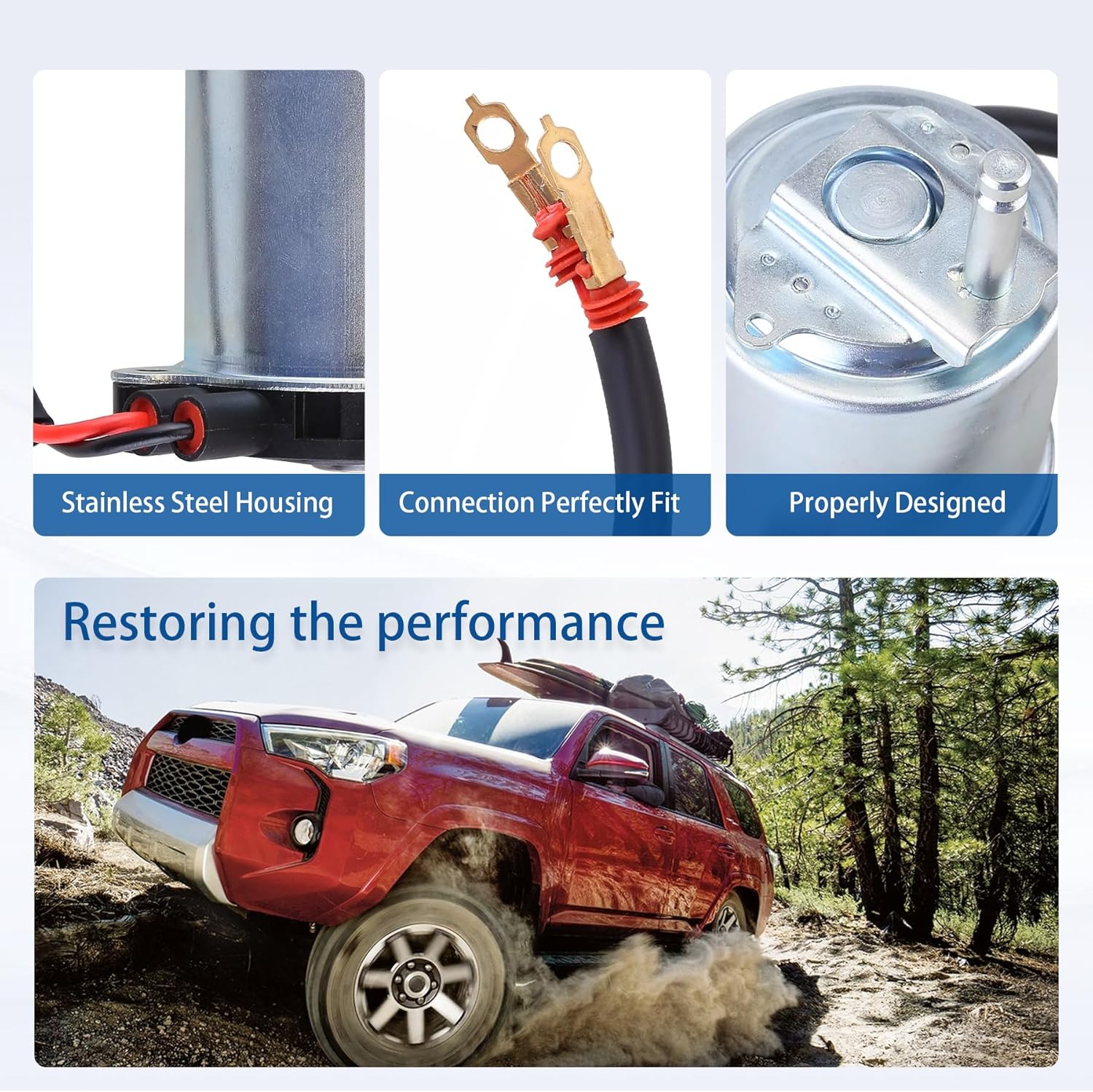 USTAR 47960-60050 ABS Pump Brake Booster Motor Compatible with Toyota 4Runner 2005-2020, Land Cruiser 2007-2018, Compatible with Lexus GX470 2006-2009, GX460 2002-2020