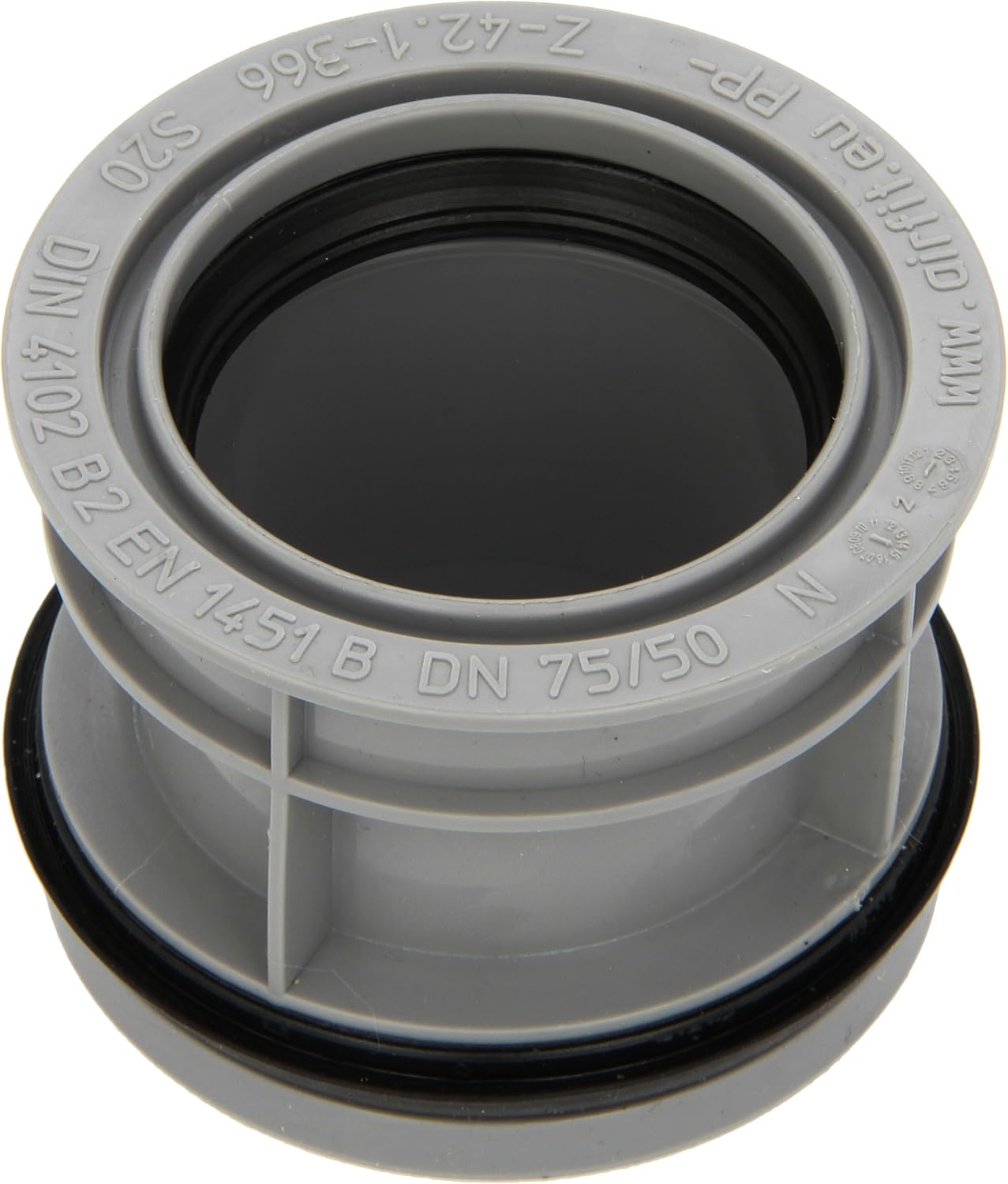 Waste Water Innenredu HT Pack of Decorative Nennwert 75/50 - Pack of 1 7550IR, Grau, Klein