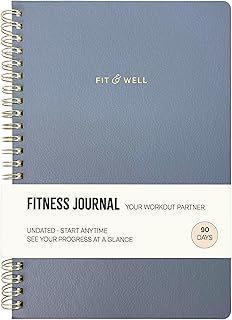 Kunitsa Co. Fitness Journal for Women - Track Workouts, Meals, and Weigh...
