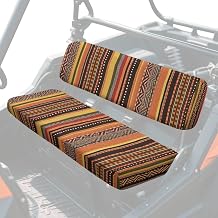 Pensura UTV Front Bench Seat Cover Non-Slip Brown Tribal Tattoo Mule Seat Cover Universal Fit for Kawasaki Mule 3010 4x4 Hardwoods Green HD 2004-2008 Replacement UTV Accessories