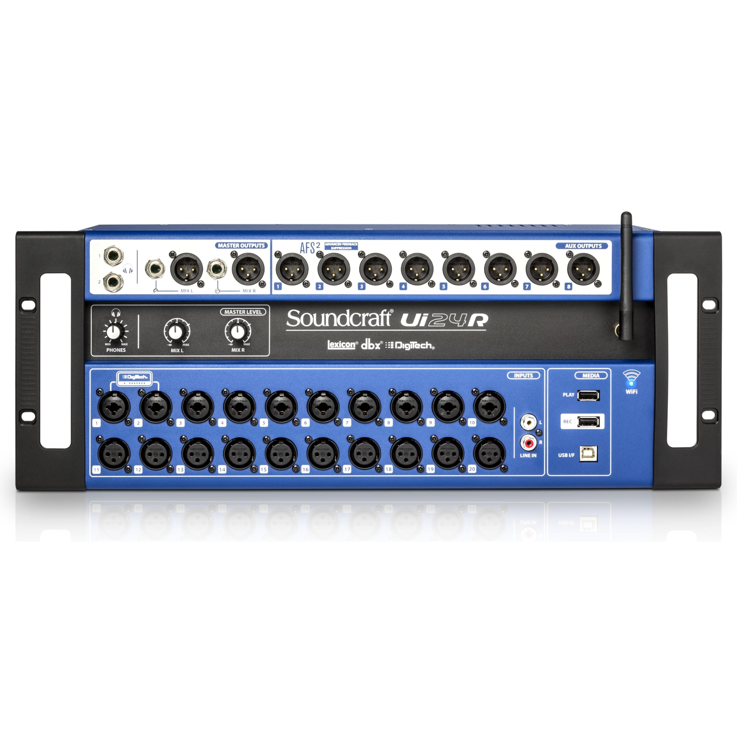 Soundcraft Ui24R + Travelbag 2 - Mischpult Set