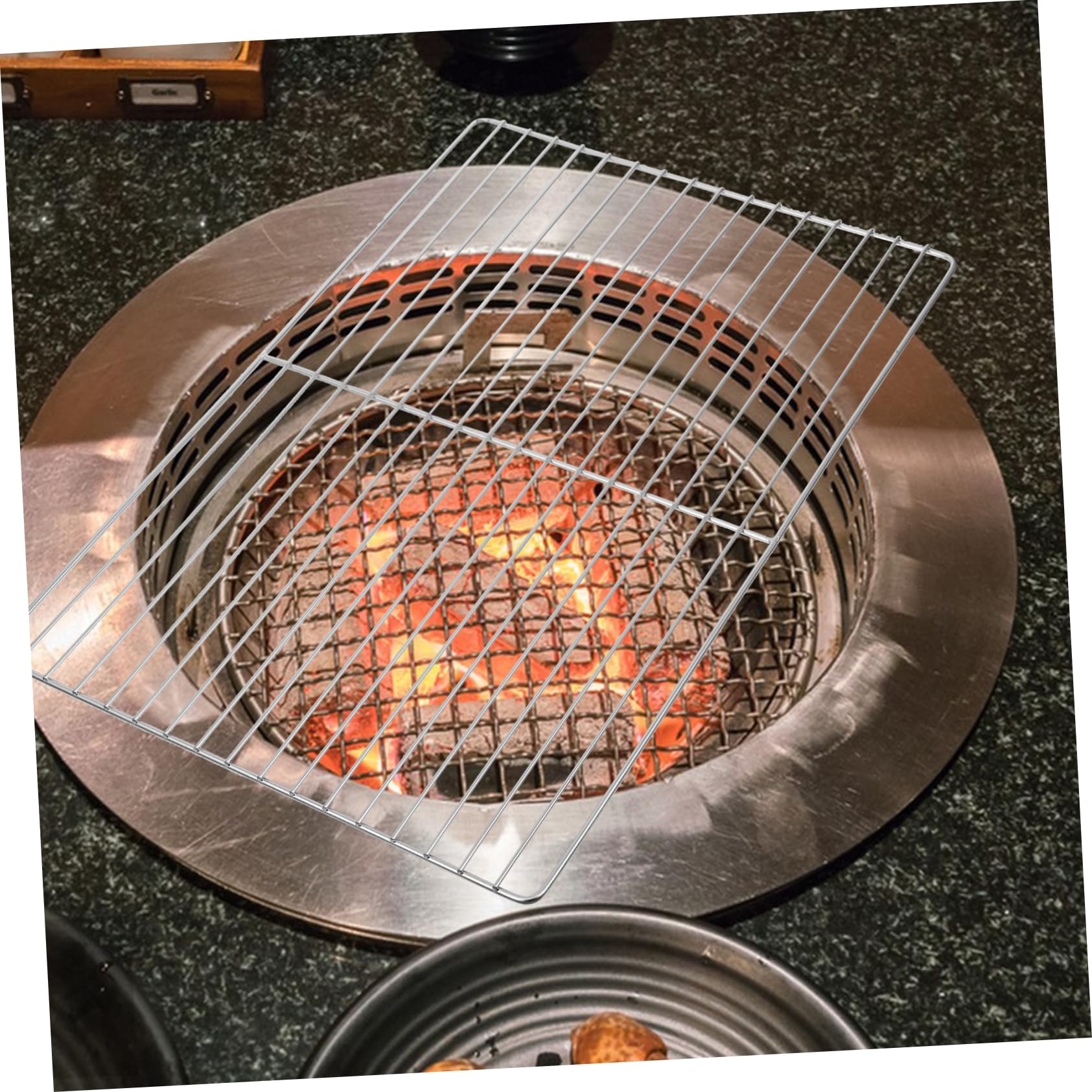 GANAZONO Griglia per Cottura Barbecue BBQ Acciaio Inox Oktoberfest Decor
