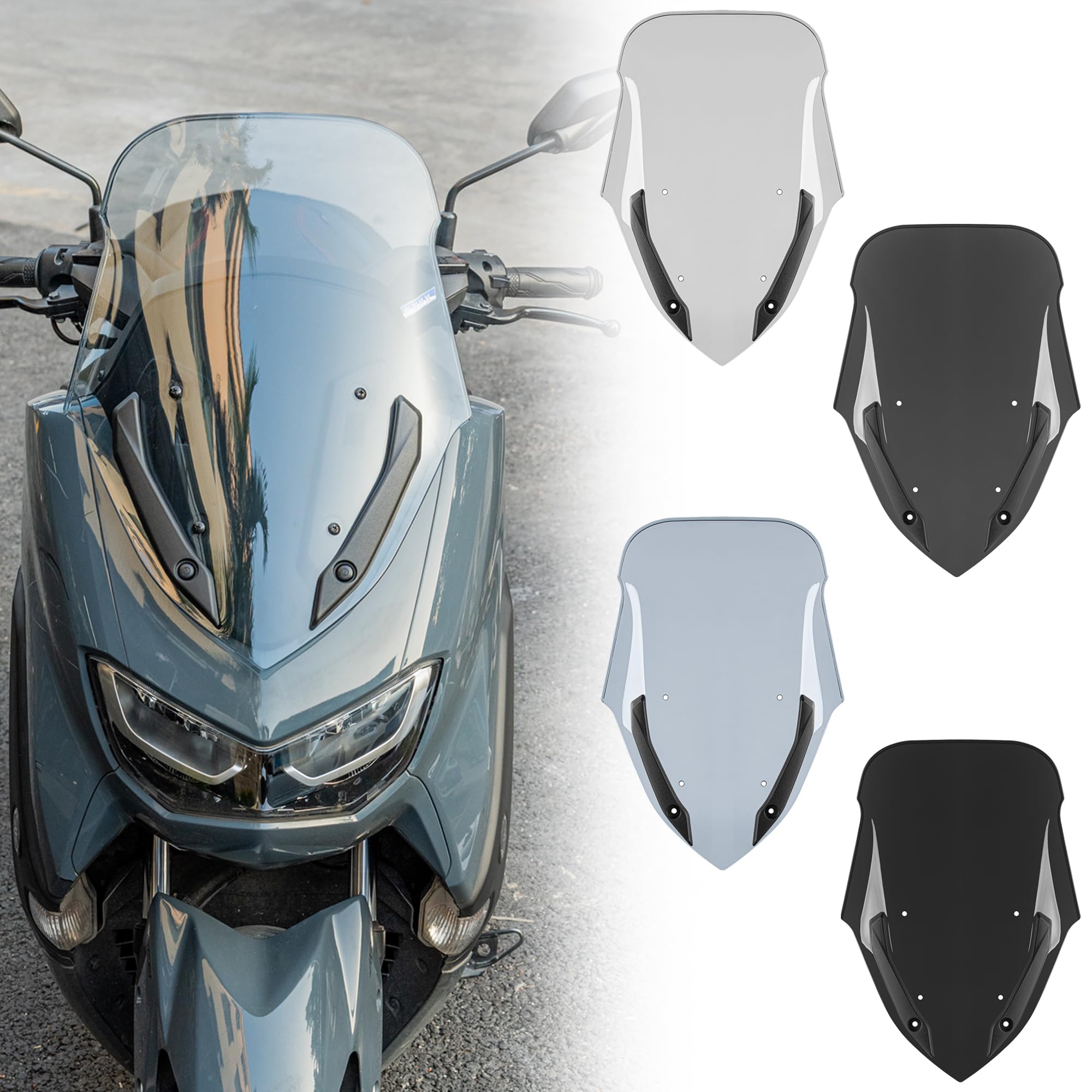 Cheap Motorcycle Windscreen Motorbikes Deflector Windshield Covers