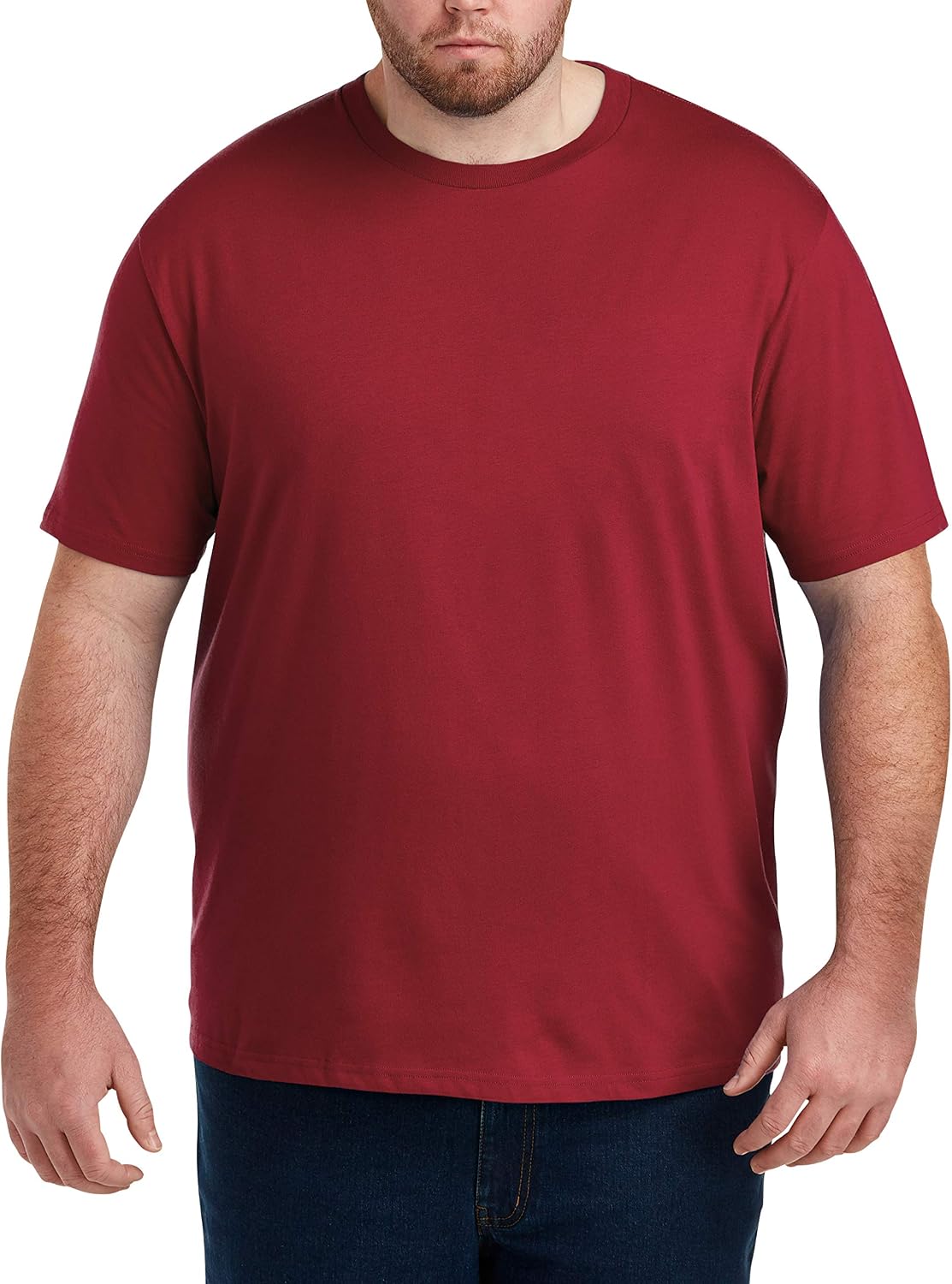 Amazon Essentials Men's Big & Tall 2-pack Short-sleeve Crewneck T-shirt Fit By Dxl