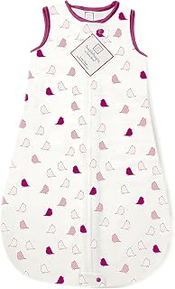 SwaddleDesigns Cotton Sleeping Sack with 2-Way Zipper, Made in USA, Premium Cotton Flannel, Very Berry Little Chickies, 6-... Price In India