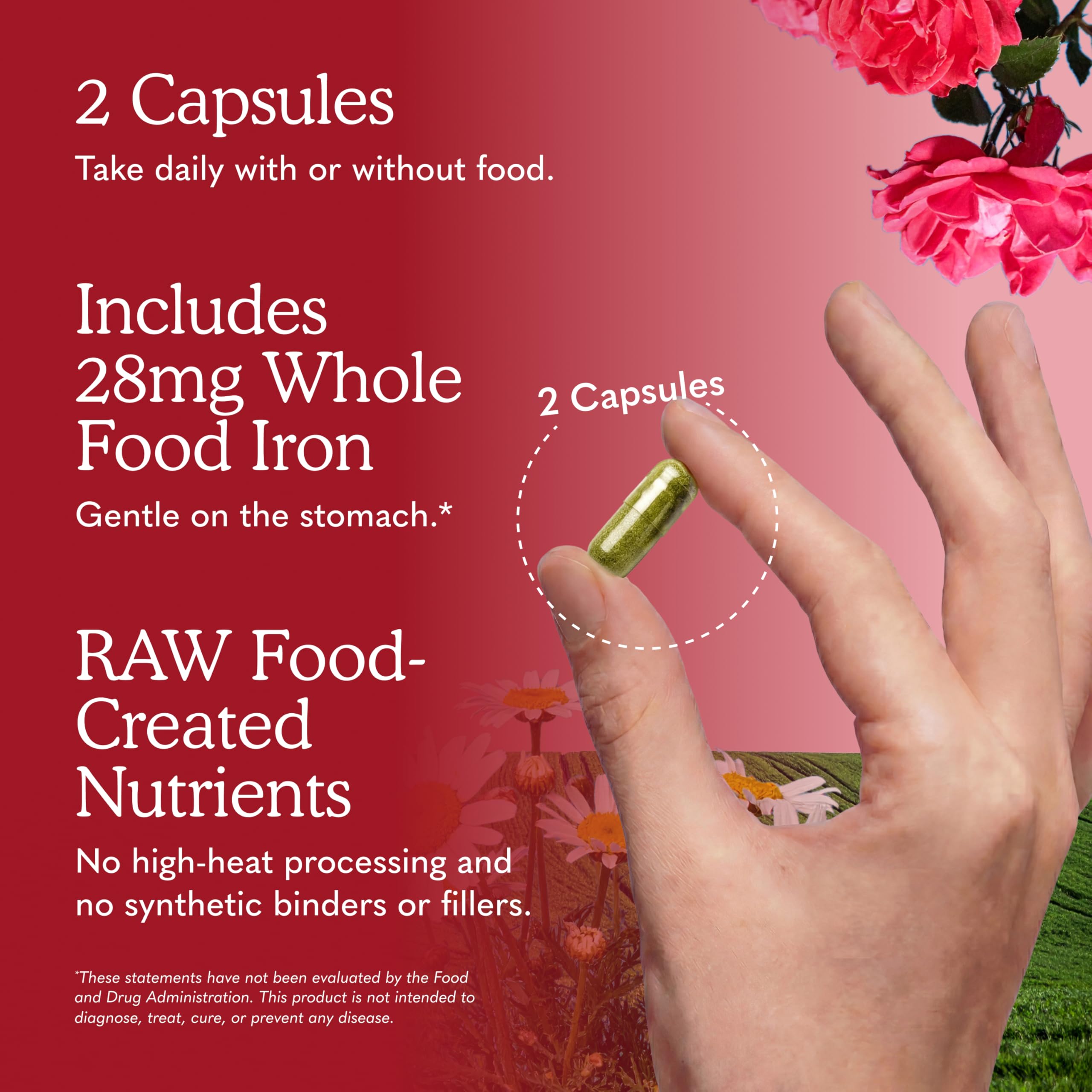 Garden of Life Vitamin Code Healthy Blood Iron Supplement, 60 Capsules — Amazon image 5
