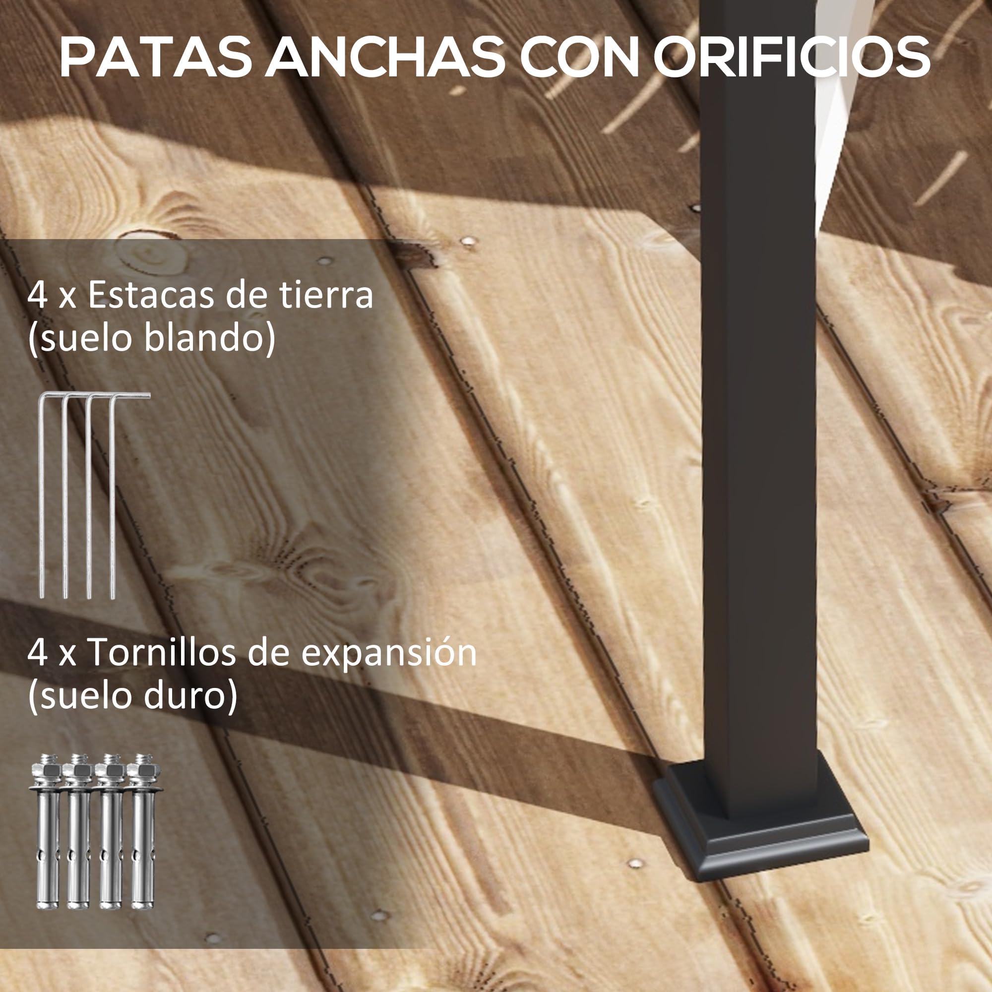 Outsunny Pérgola de Pared 4x3 m Cenador de Jardín con Techo Retráctil de Poliéster y Marco de Acero para Celebraciones Fiestas Bodas Crema y Gris Oscuro | Cenador de Jardín, Techo de Poliéster, Marco de Acero, para Celebraciones Fiestas Bodas