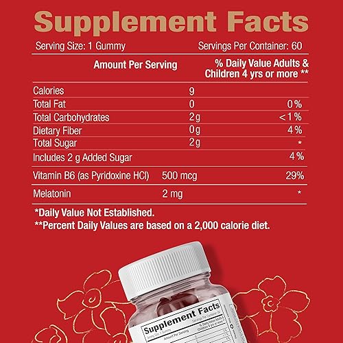Miniatura 2 de Gomitas veganas de melatonina para adultos, suplemento de melatonina a base de pectina de 2 mg - Sabor natural de mora - Sin OMG, sin gluten, sin