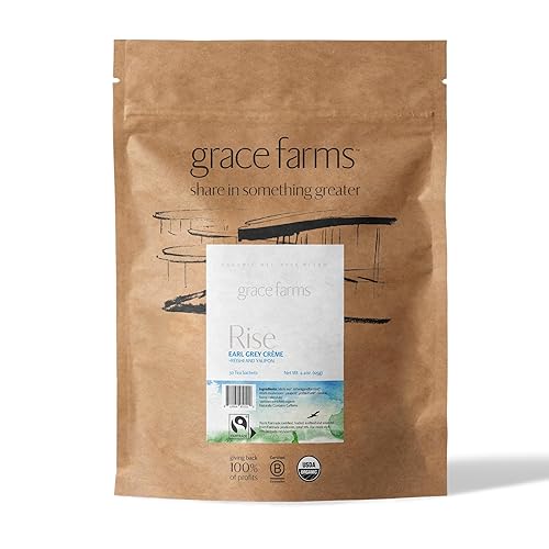 Miniatura 14 de Grace Farms REVIVE Wellness Mezcla de té orgánico (16 sobres de pirámide) Yerba mate, té verde y adaptógenos Reemplazo de café de energía