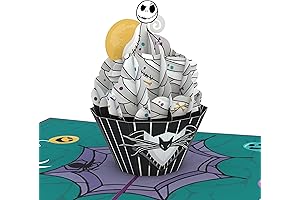 Lovepop Birthday Cupcake Nightmare Before Christmas Pop Up Card
