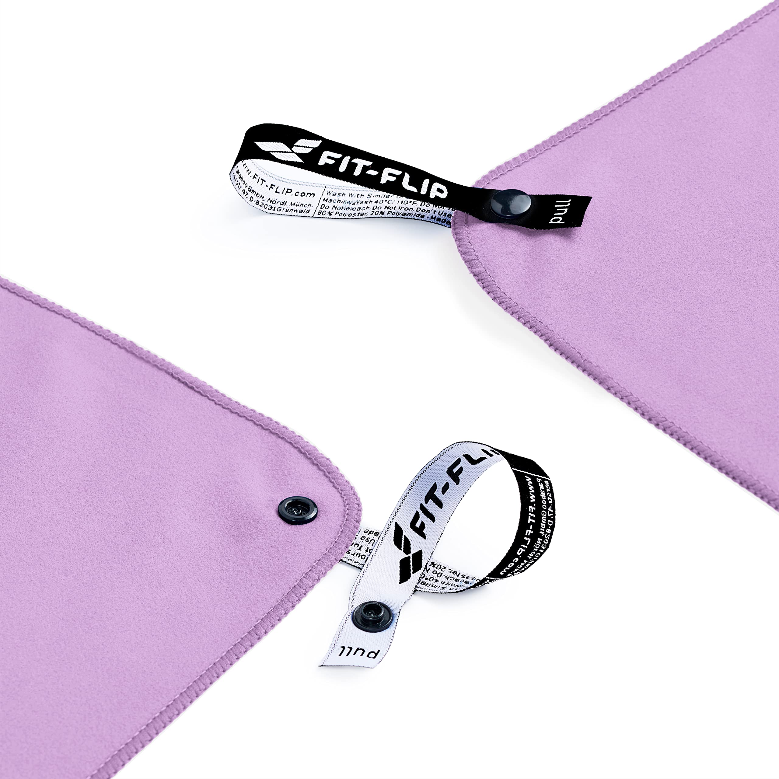 Fit-Flip Asciugamano microfibra - asciugamano palestra compatto e ultraleggero - asciugamani microfibra - il perfetto telo mare microfibra grande - ottimale per viaggio, sport e palestra