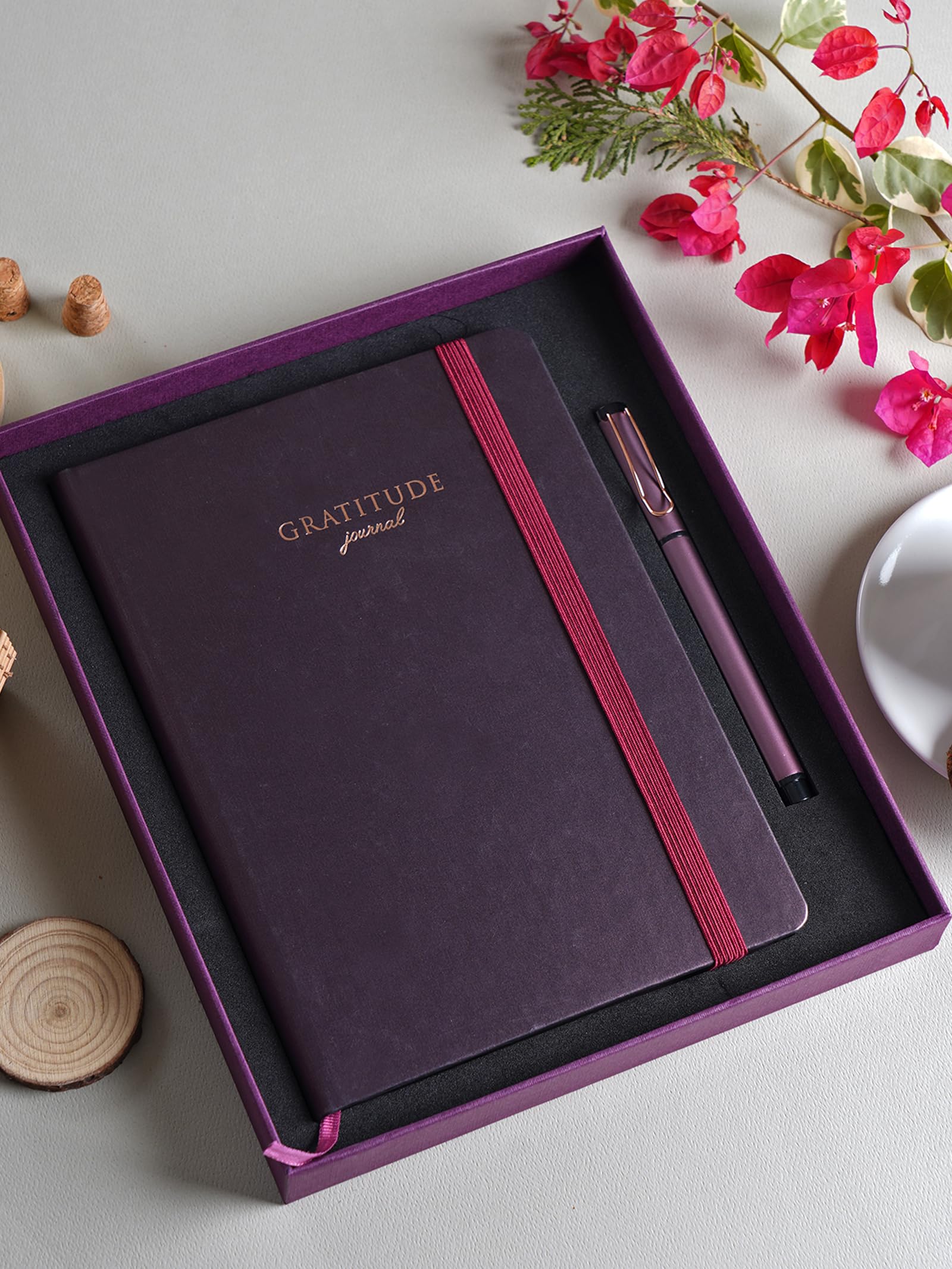Scholar Premium Gratitude Journal – Gift Set Edition (192 Pages Notebook, Premium Pen)-image-18