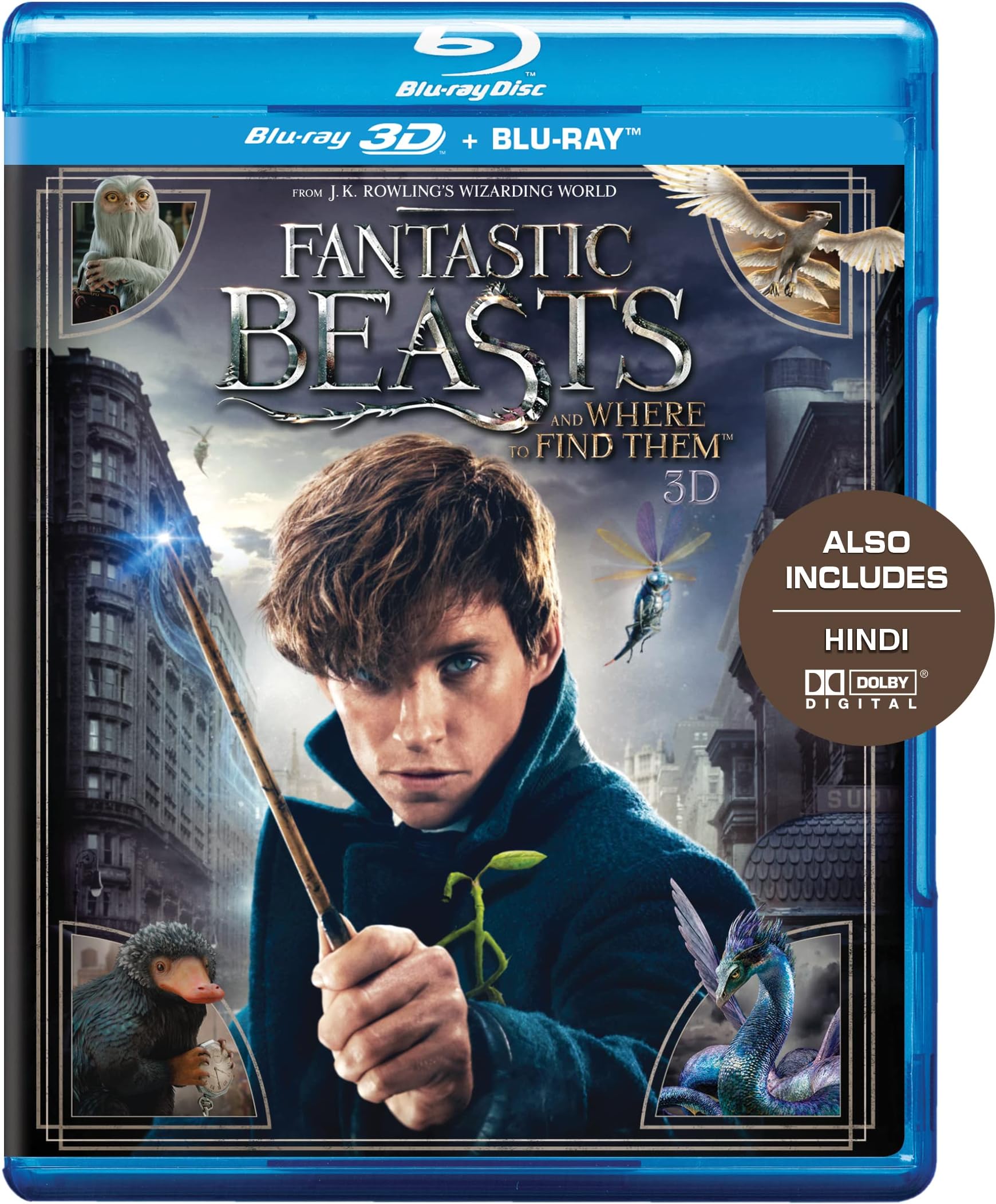 Fantastic Beasts and Where to Find Them (3D Blu-ray & Blu-ray)