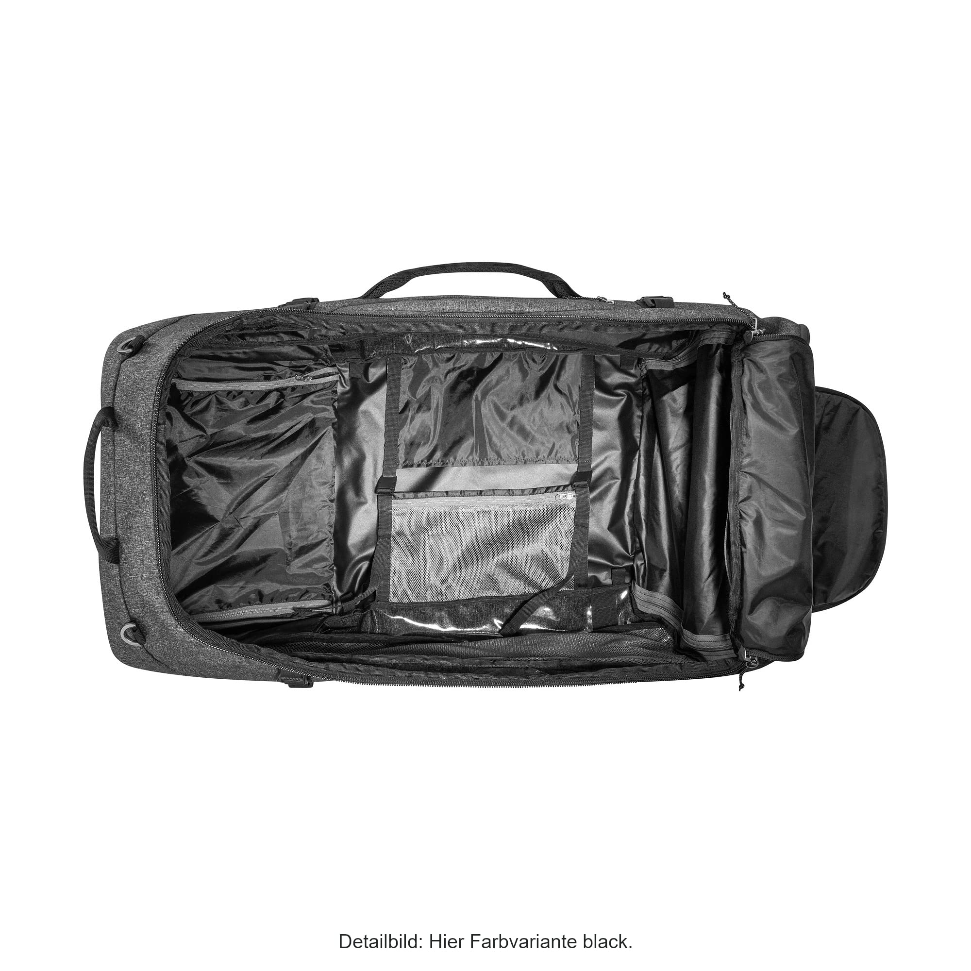 Tatonka Wózek Duffle Roller 140 l – składana torba podróżna z kółkami i funkcją plecaka – możliwość schowania we własnej kieszeni w pokrywie – pojemność 140 litrów