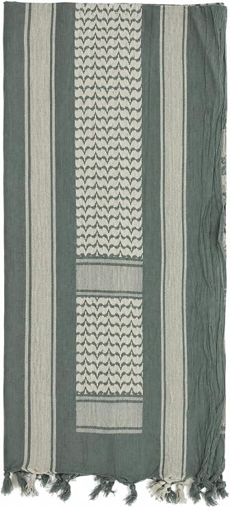 Army Universe Premium Heavyweight Tactical Shemagh Scarf 100% Cotton Keffiyeh Head Wrap Neck Scarf