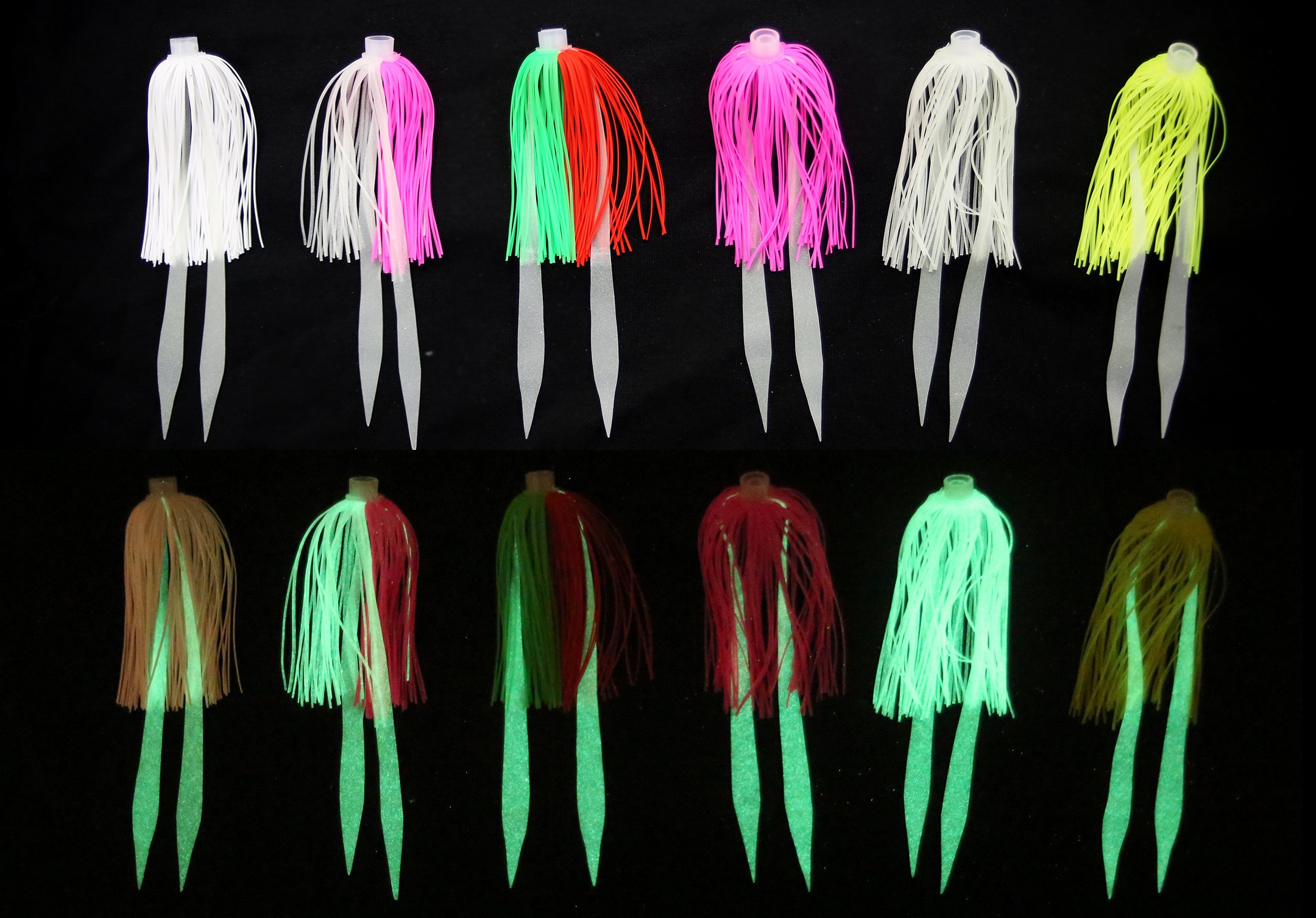 Jigging world Micro Silicon Skirt Teasers (Pink Shine)