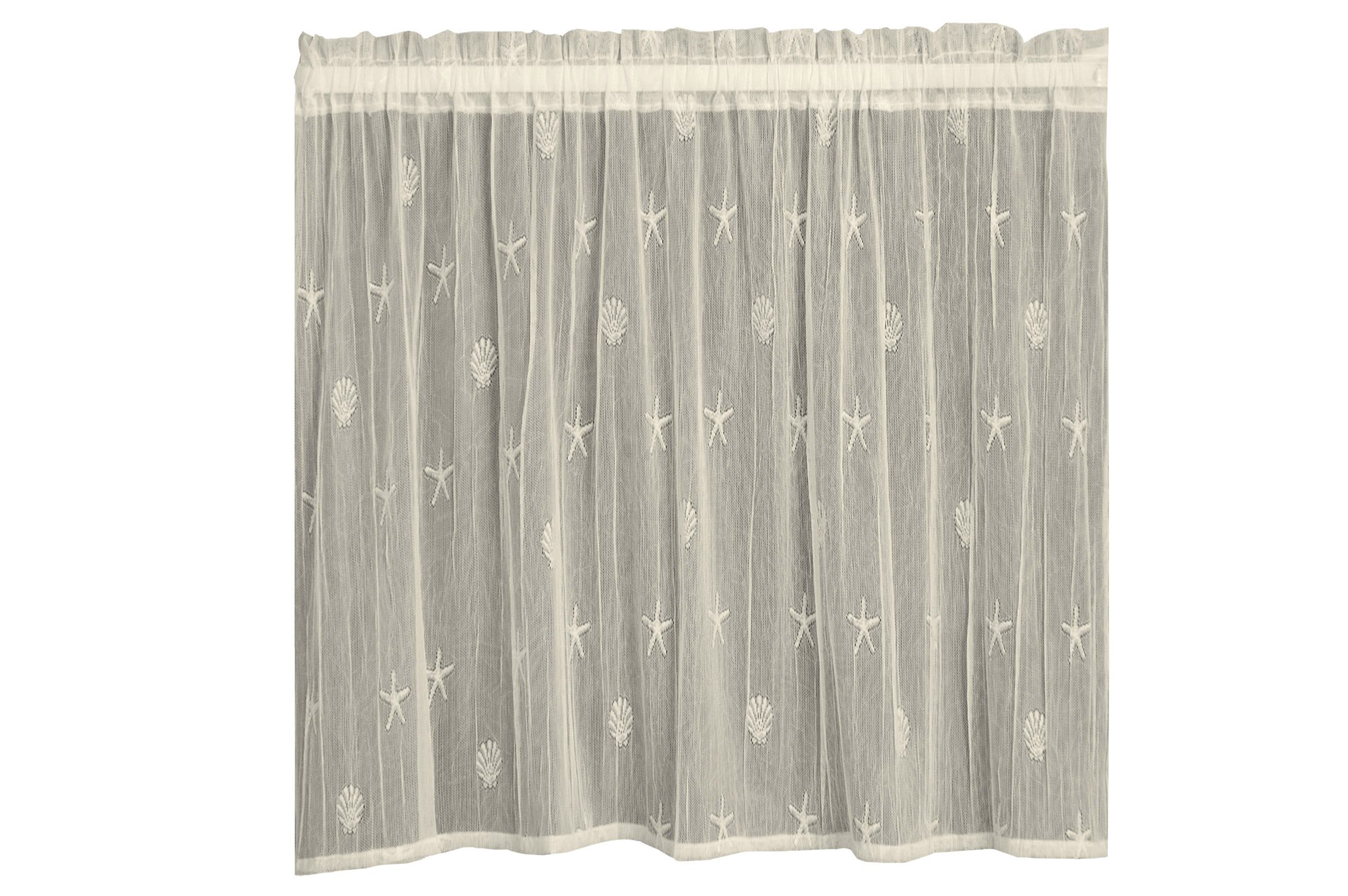 Rideau de cuisine Heritage Dentelle Ecru pour fenêtre de charme