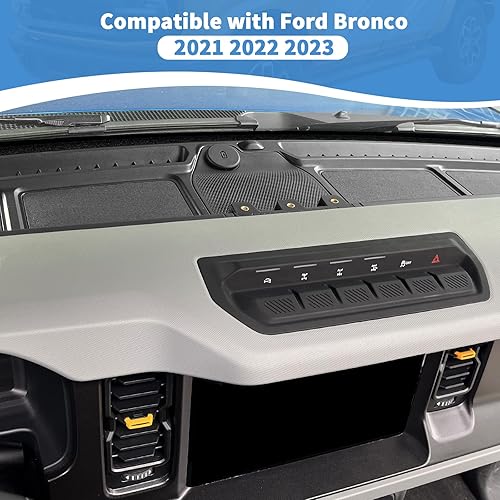 Miniatura 4 de RT-TCZ Soporte de riel para tablero Bronco, accesorio de soporte multifunción listo para Ford Bronco 2021 (no para deporte)