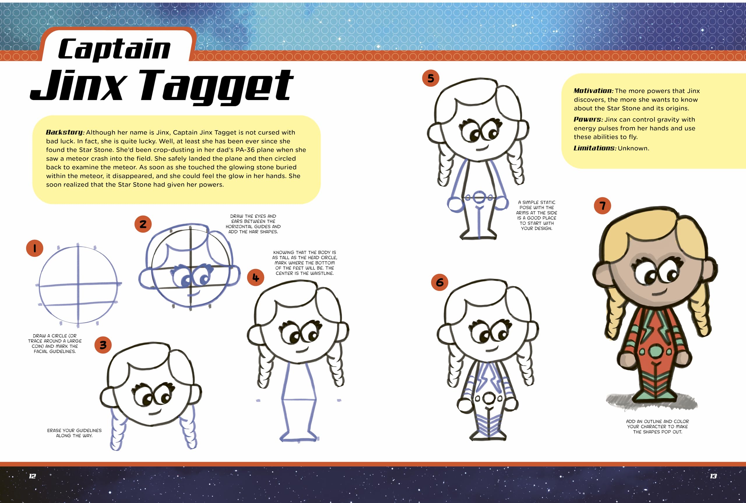 You Can Draw Comic Book Characters: A Step-By-Step Guide for Learning to Draw More Than 25 Comic Book Characters: 4