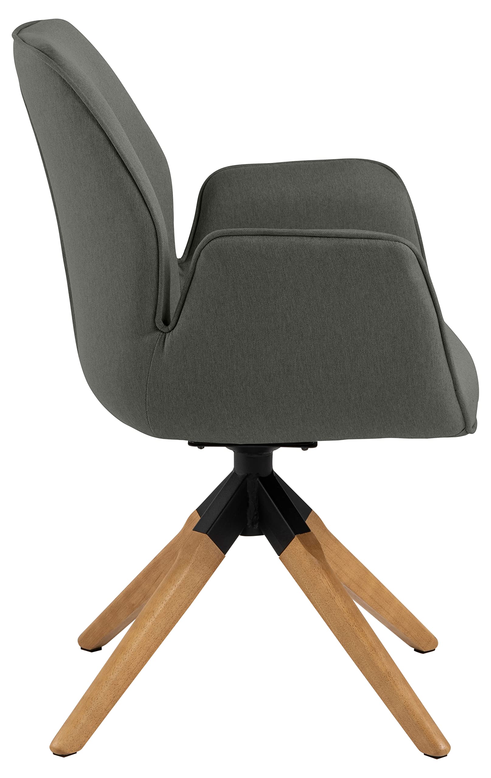 AC Design Furniture Aurelia Dining Chair With Armrests, 1 Piece
