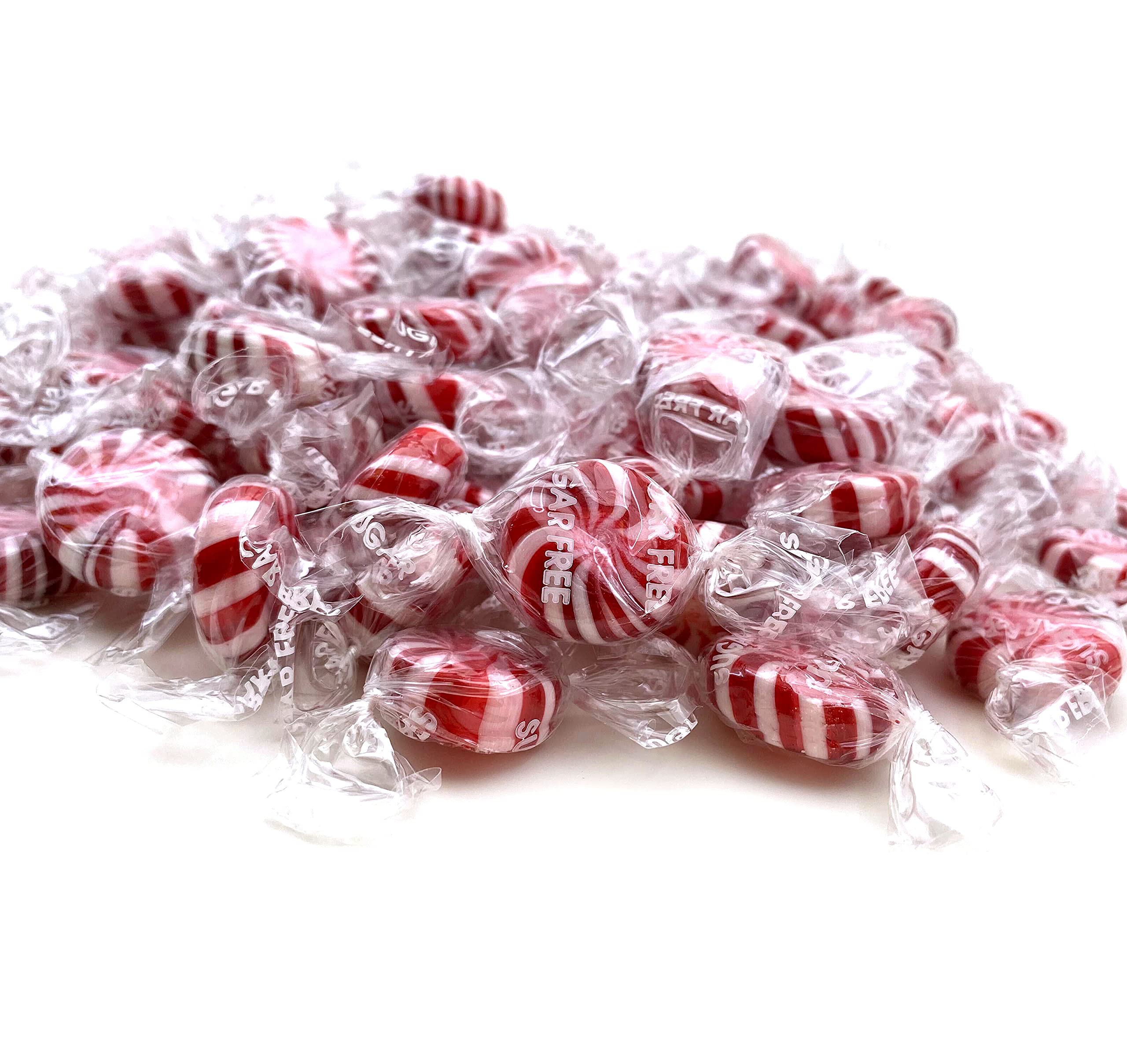 Peppermint Candy Sugar Free Peppermint Starlight Mints - Bulk 1/2 Pound ...