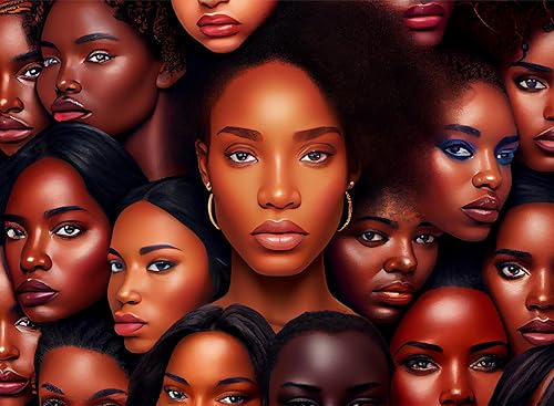 Rompecabezas afroamericano para mentes adultas rompecabezas de 1000 piezas de LewisRenee Black People, sumérgete en una actividad serena y