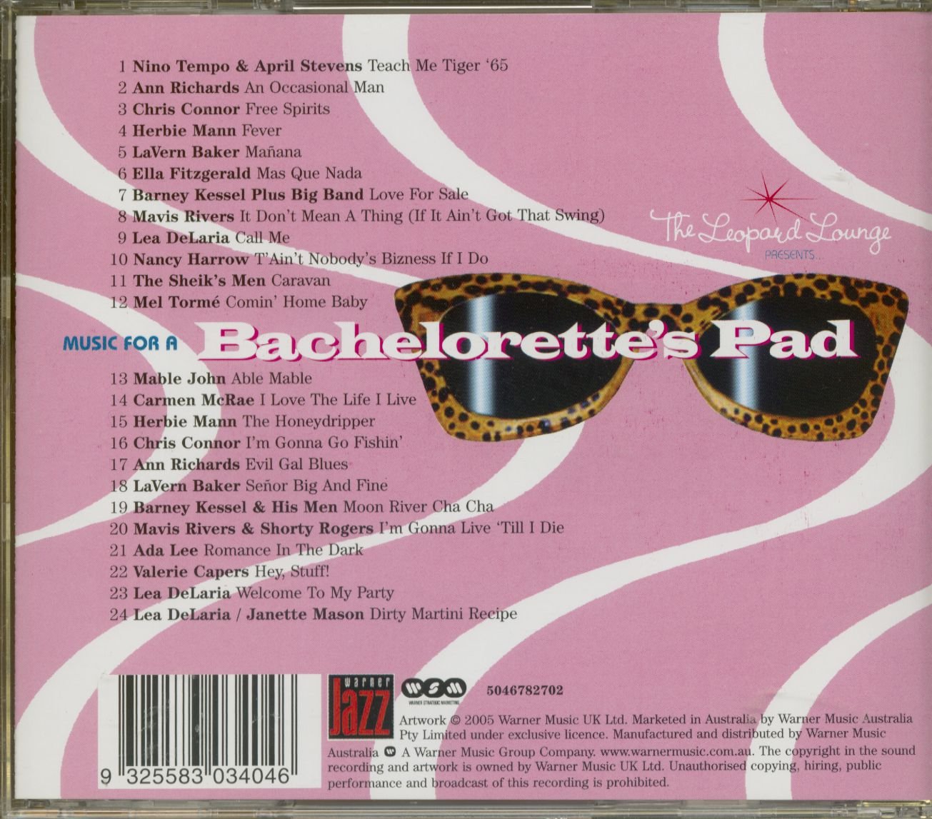 Music for a Bachelorette S Pad