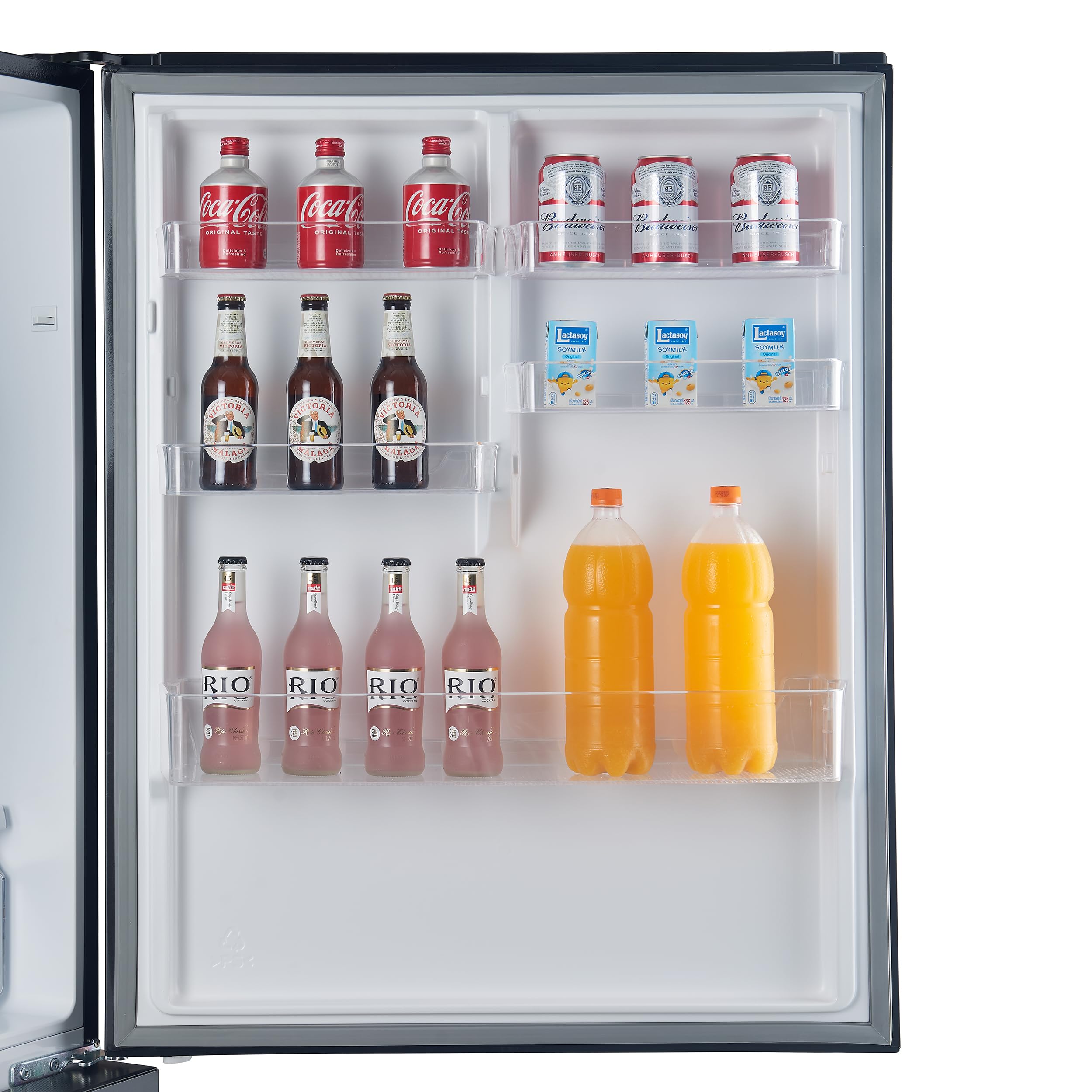 Forno 31" Milano Espresso Black Fridge with Bottom Freezer - 17.2 cu. ft Counter Depth Refrigerator with Touch Control & LED - Swing Door Fridge with Adjustable Door Bins and Crisper Drawer on Fridge.com