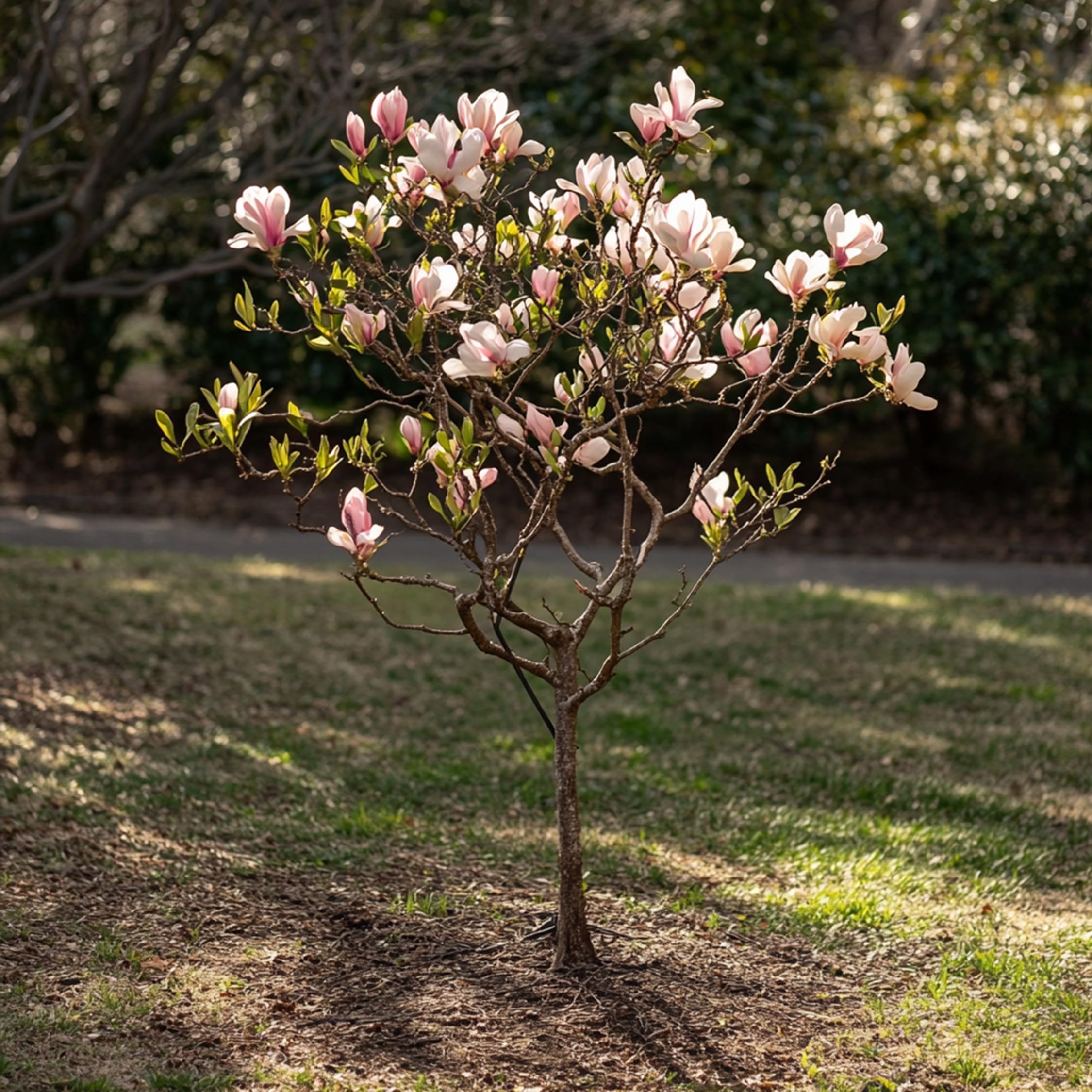 Plant in a Box - Magnolia - Mix di 3 - Magnolia Susan, Soulangeana, Stellata - Vaso 9cm - Altezza 25-40cm