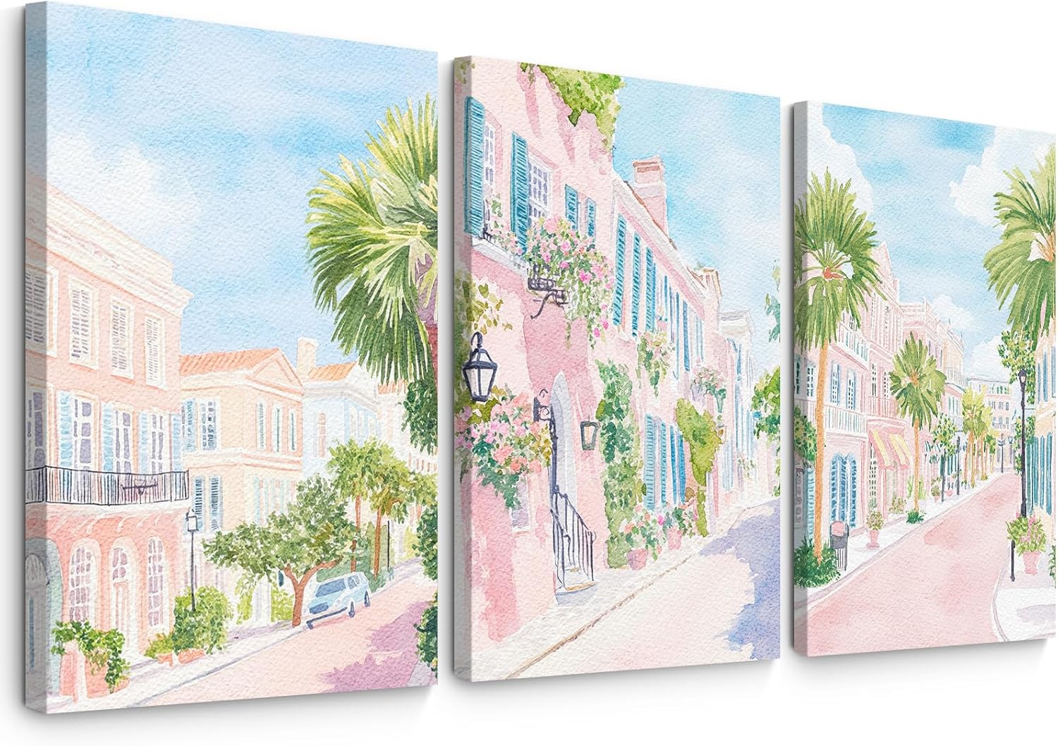 3 bathroom decor canvas