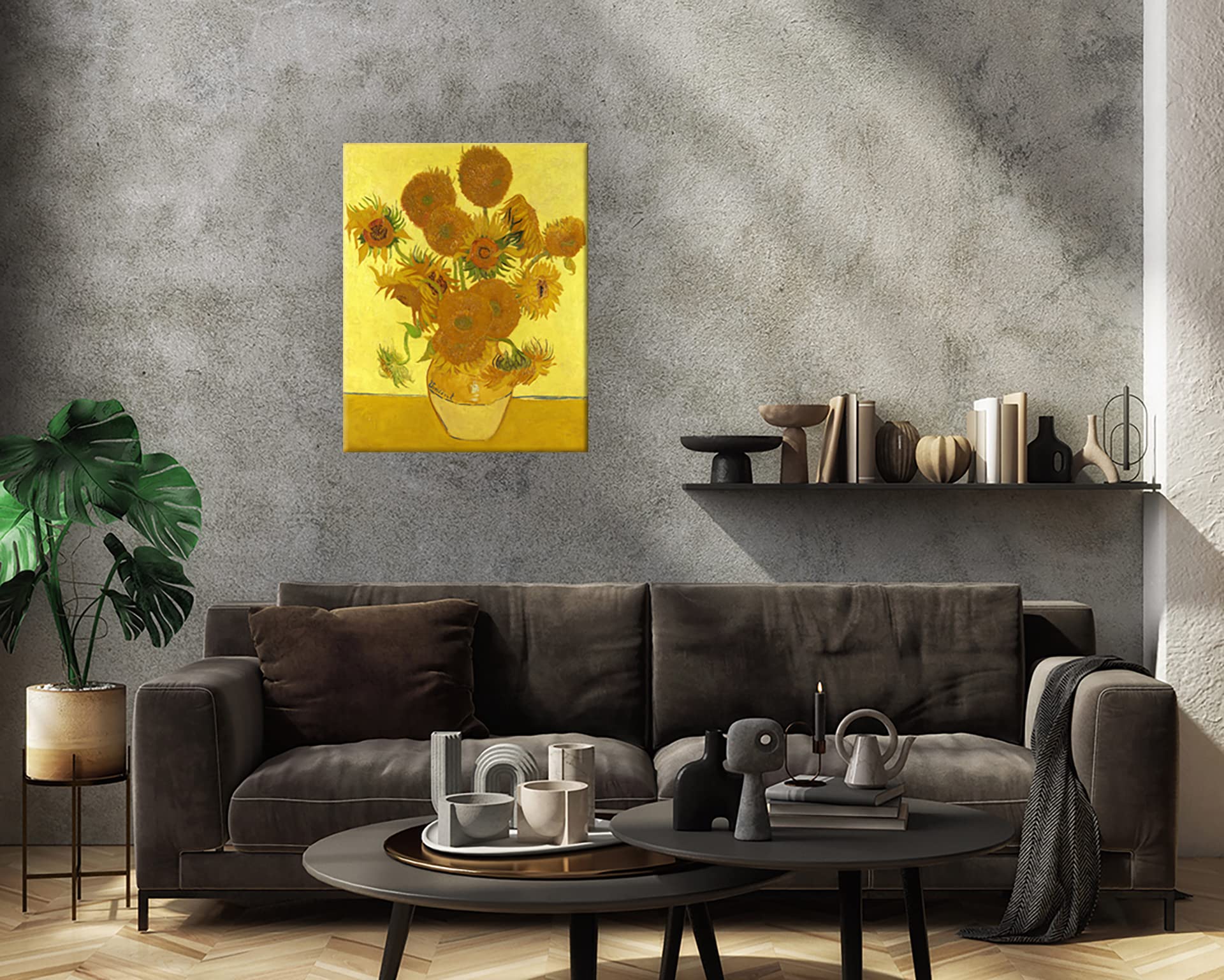 PLAYMATS Reproduction of Vincent van Gogh – Sunflowers 50 x 40 cm