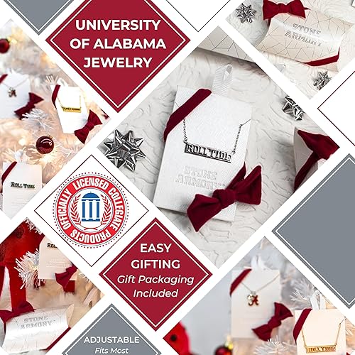 Miniatura 3 de Stone Armory Women's College and State Mantra Necklaces  Hypoallergenic  Surgical Stainless Steel or 18K Gold Plated Surgical Stainless Steel  Boxed