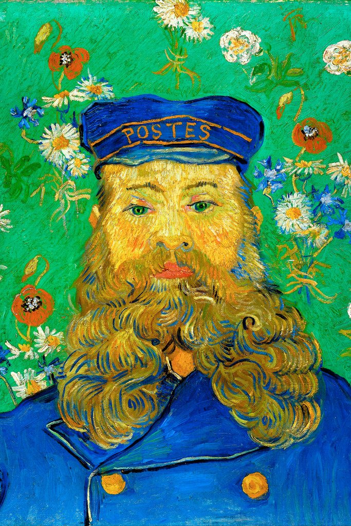 Vincent Van Gogh Portrait Of The Postman Joseph Roulin 1888 Oil On