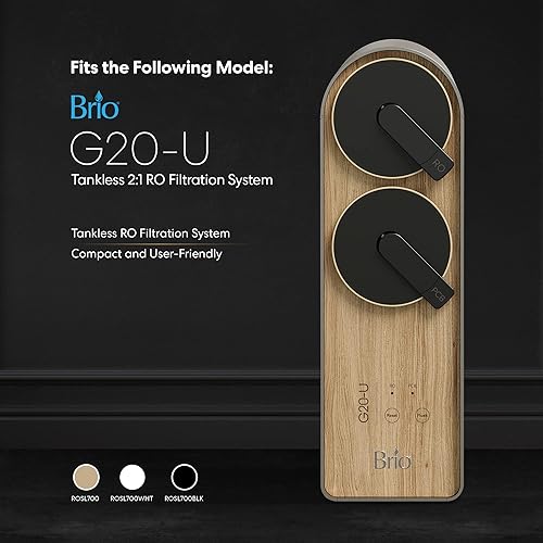 Miniatura 6 de Brio Reemplazo del filtro de agua de 3 etapas del PWB para el sistema de filtración ROSL700, ROSL700BLK, ROSL700WHT