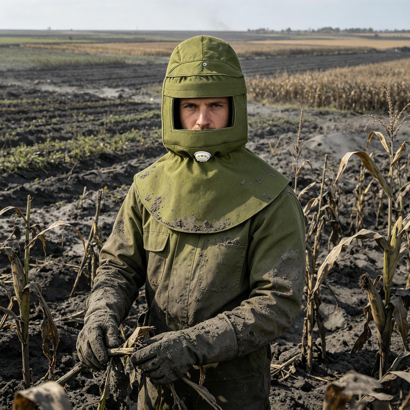 Visiera antiappannamento, protezione respiratoria anti-appannamento con piacevole comfort di respirazione, maschera di protezione integrale, per sopravvivenza e salvataggio, avventure