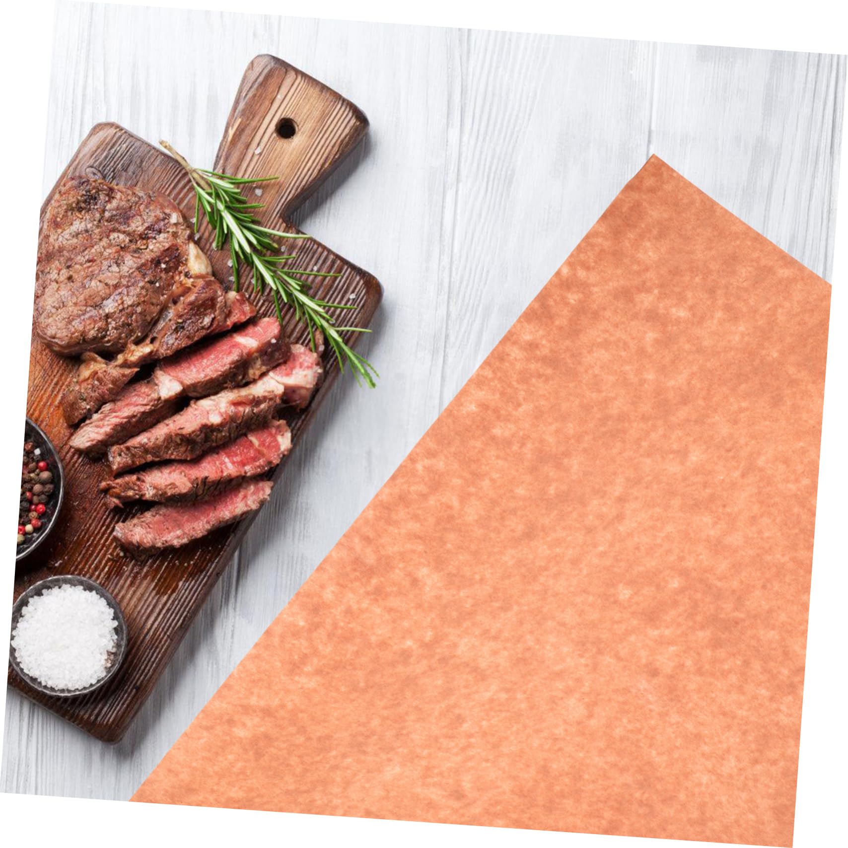1 Rolka Papier Do Pakowania Mięsa Papier Rzeźniczy i Nieklejący Idealny Do Grillowania i Pieczenia Mięsa Akcesoria Kuchenne