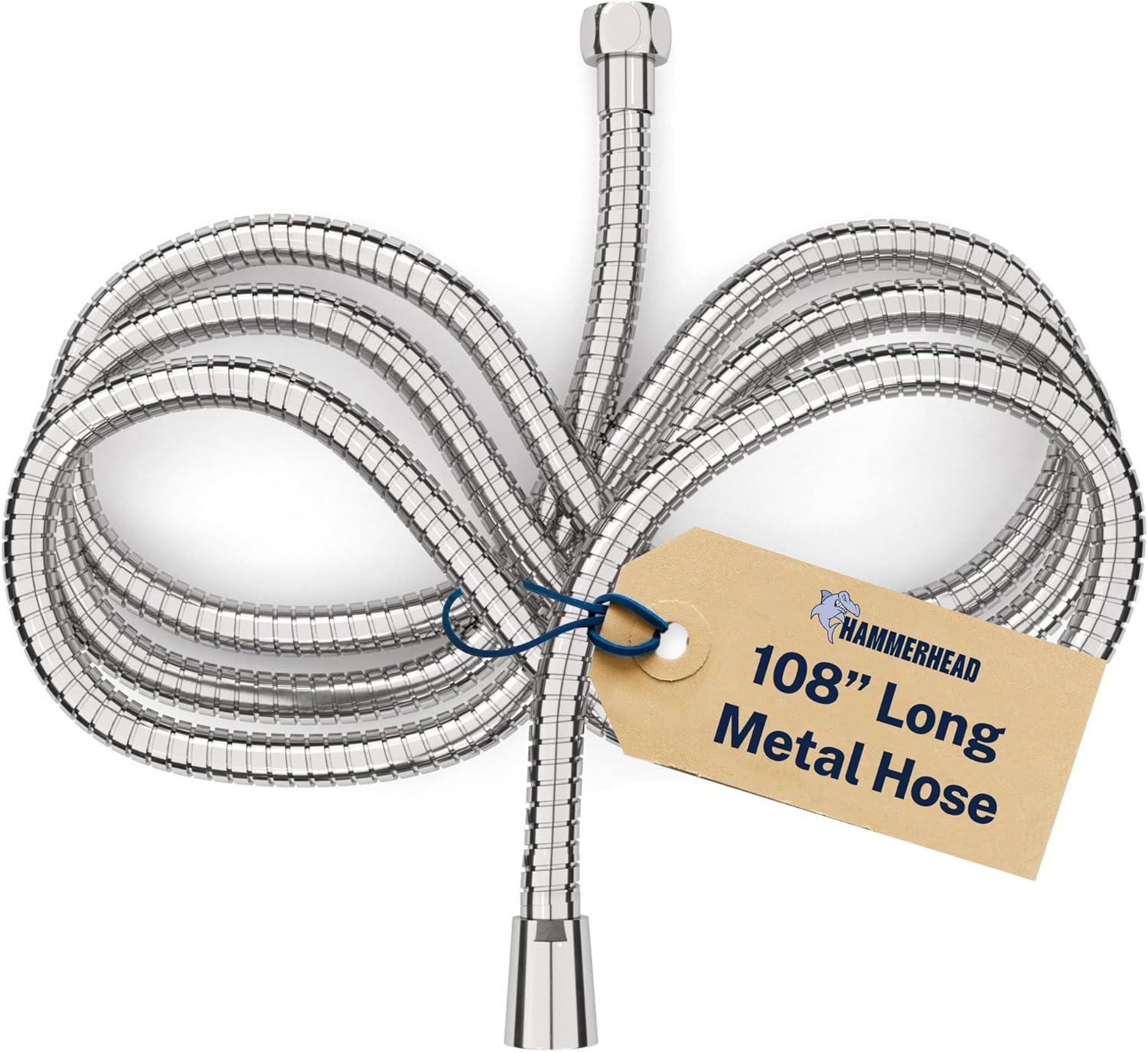 HmerHead Showers Solid Metal Shower Hose Attachment for Showerhead,