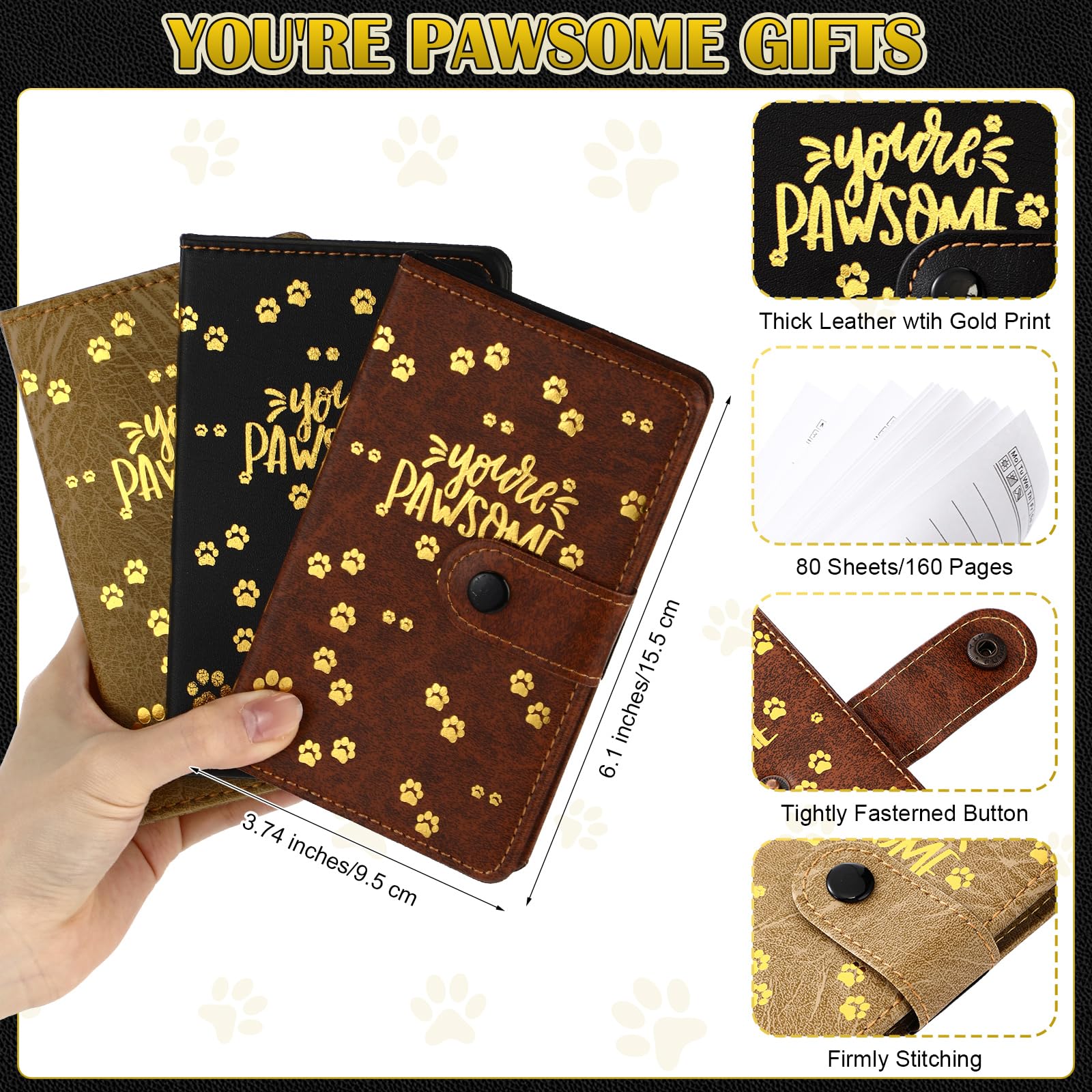 Mimorou Lot de 36 cadeaux de reconnaissance vétérinaire en vrac avec stylo à bille, cadeau de remerciement pour vétérinaire, assistant, infirmière, fournitures scolaires, amoureux des animaux