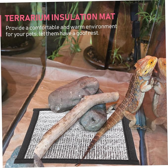 Alfombrilla térmica para reptiles Toddmomy 3 piezas miniatura 7