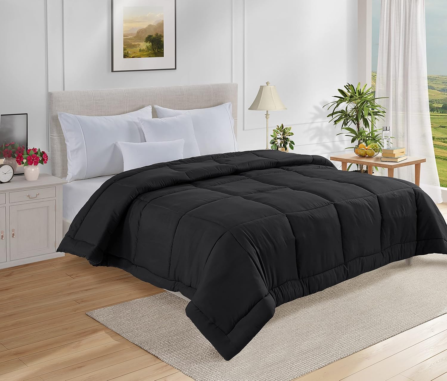 Black Comforter King Size Bedding Down Comforter