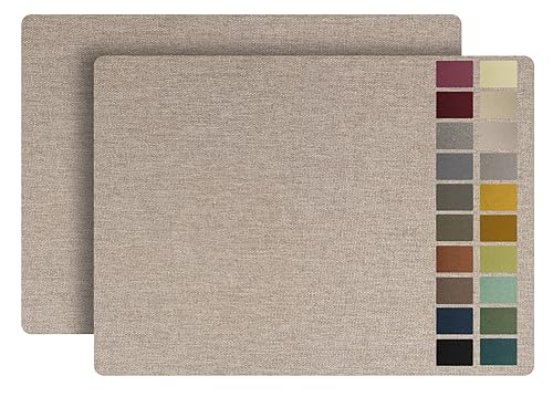 ILOFRI Parches de tela de lino autoadhesivos de 8 x 11 pulgadas 2 piezas kits de cinta de reparación de sofá de tela duradera para tapicería muebles