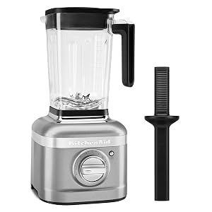 KitchenAid K400 Variable Speed Blender with Tamper - KSB4028 - Contour Silver