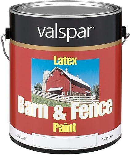 1 Gallon Red Exterior Barn & Fence Latex Paint 18-3121-10