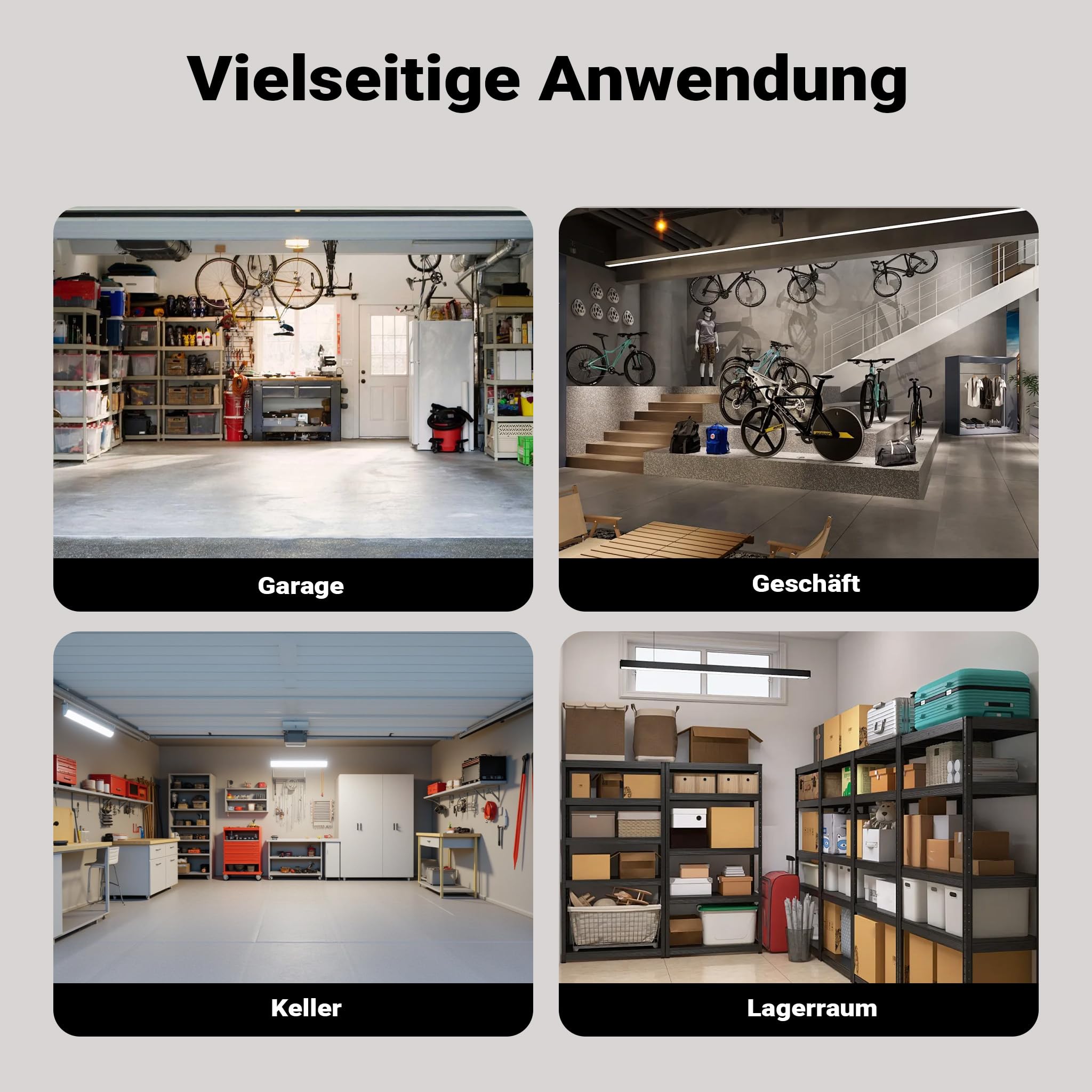 Wiltec Teleskop Fahrradhalter für 2 Räder je 20kg 160-340cm, Fahrradständer platzsparend, Hängesystem verstellbar mit 360° Haltearmen
